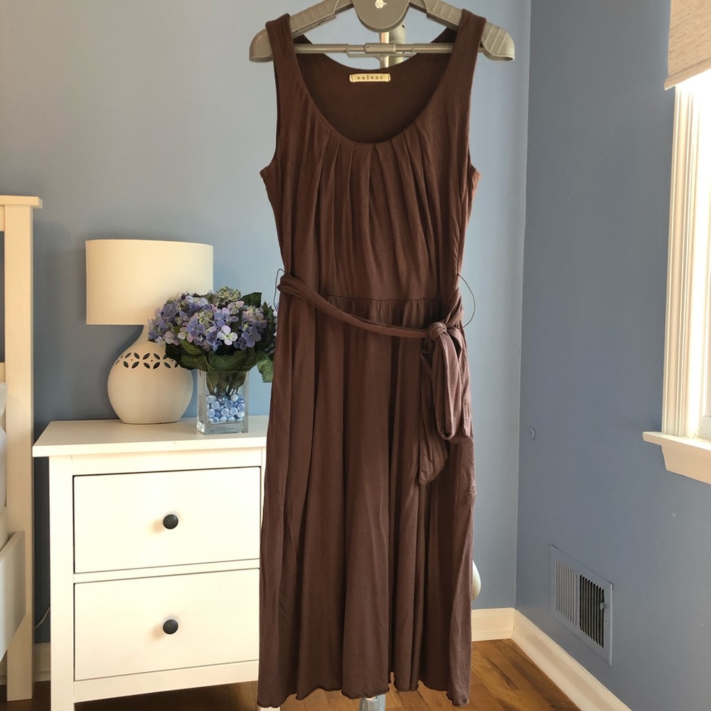 Velvet Cotton Dress - Sz M
